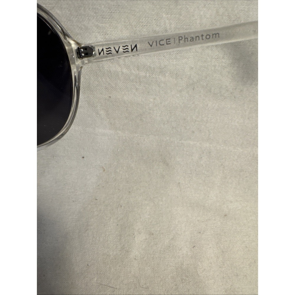 Neven Eyewear - Lucid - Gray Polarized Sunglasses Vice Phantoms Clear Plastic - Picture 8 of 8